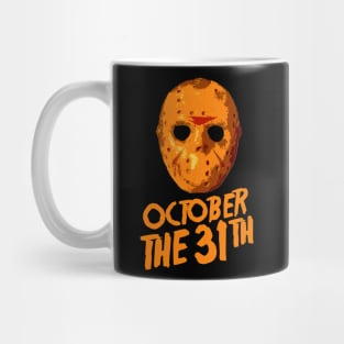 October 31th Halloween Horror Movie Mug